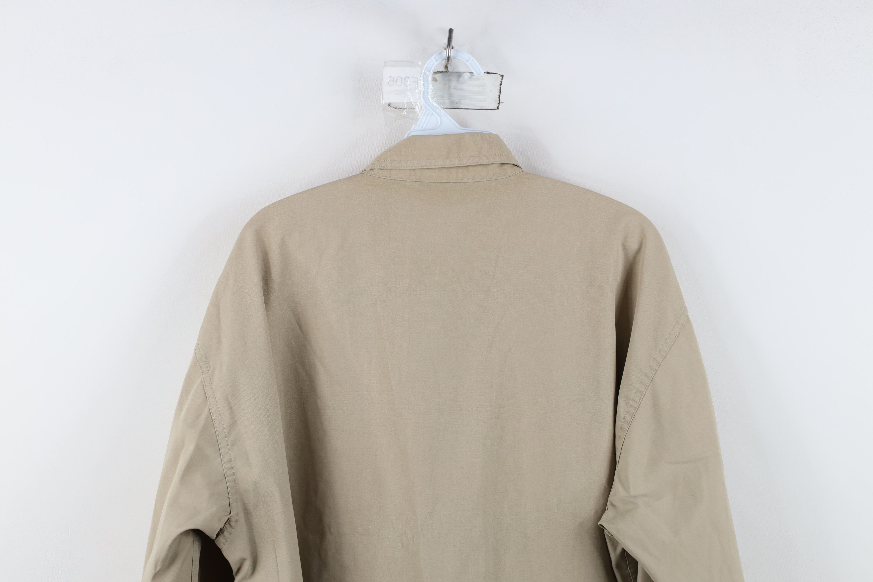 Cabelas Vintage 90s Cabelas Spell Out Safari Bush Button Shirt Beige Size US L / EU 52-54 / 3 - 13 Thumbnail