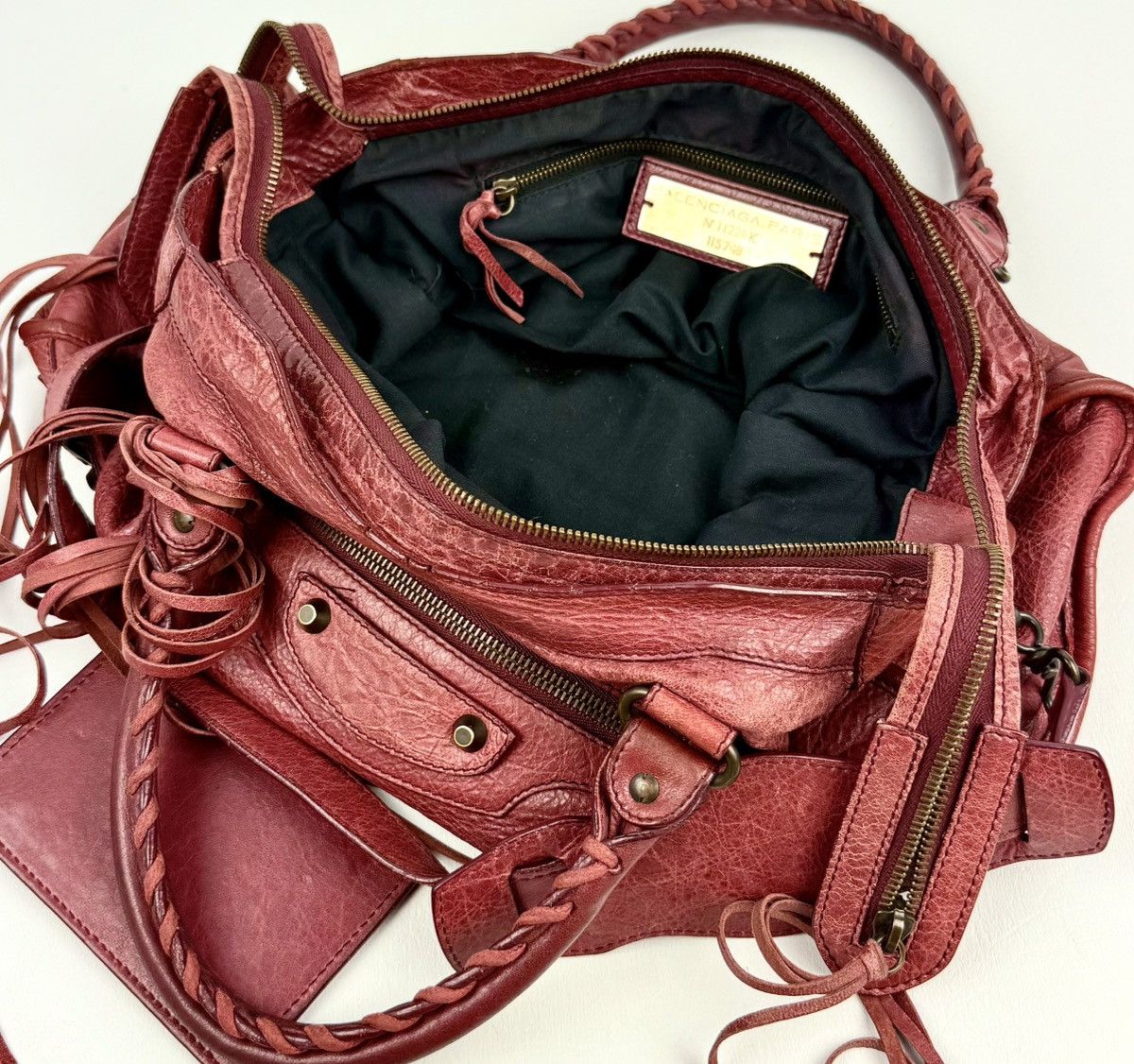 Balenciaga Balenciaga - Ghesquière - SS/00 - Cherry - Moto Cross - City Size ONE SIZE - 13 Thumbnail