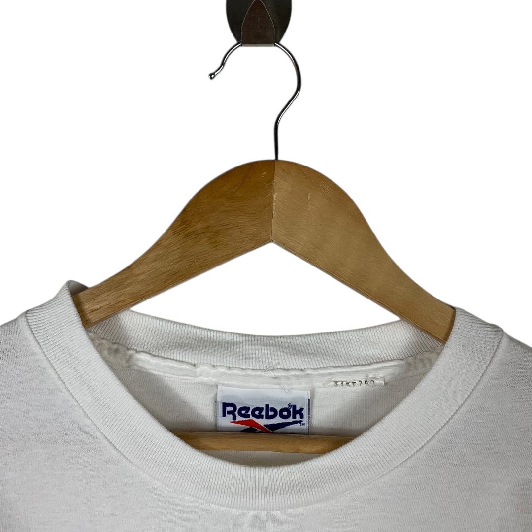 Reebok Vintage REEBOK OG logo white tee Size US L / EU 52-54 / 3 - 5 Thumbnail