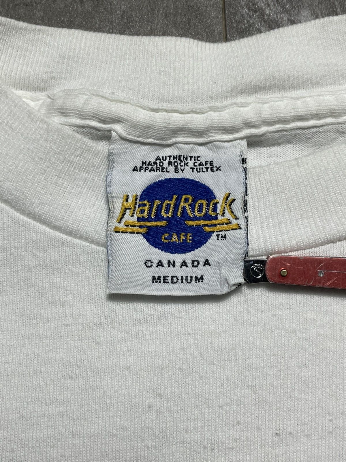 Hard Rock Cafe Vintage 1989 Hard Rock Cafe Vancouver USA Logo Print Graphic Size US M / EU 48-50 / 2 - 5 Thumbnail