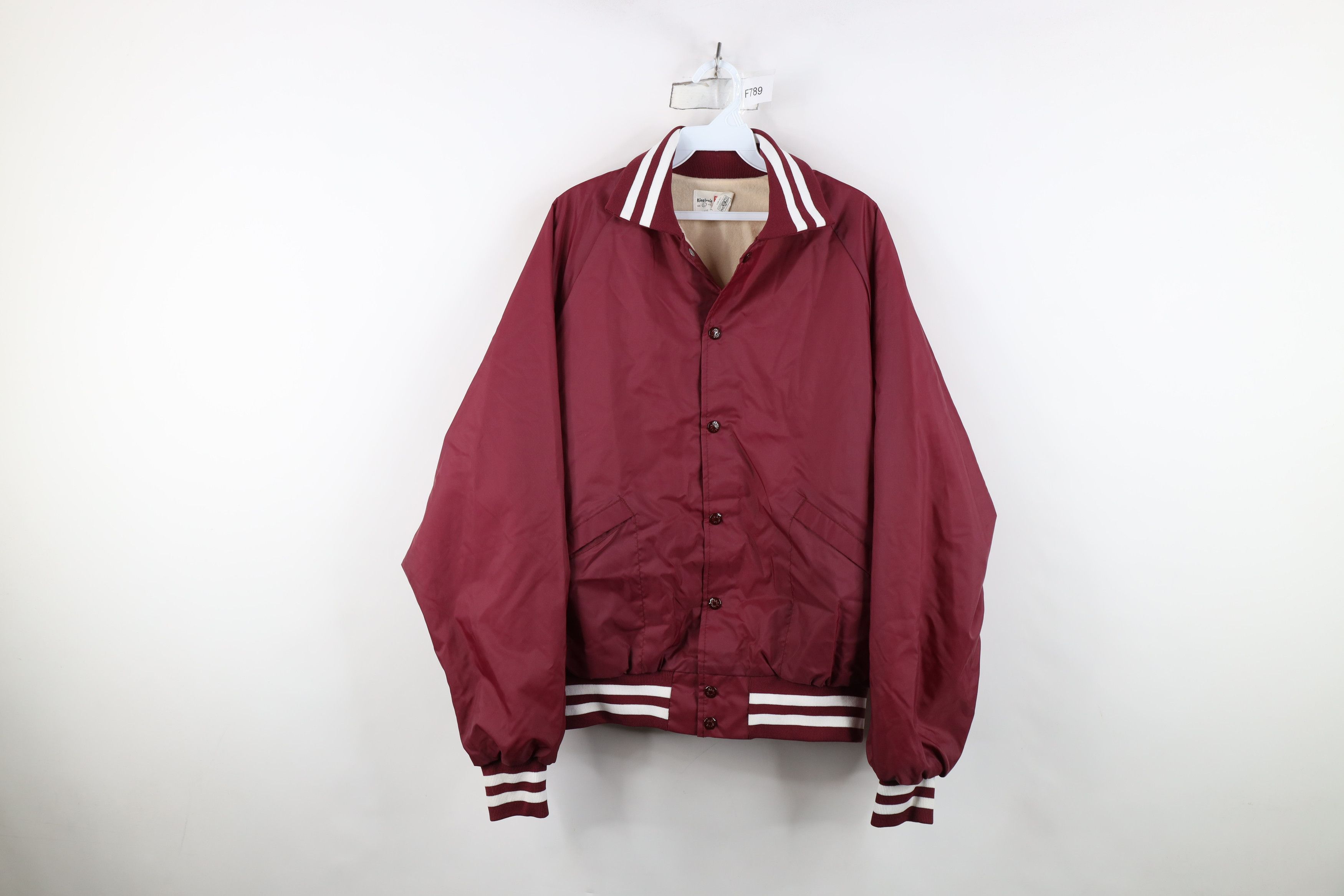 Vintage Vintage 70s 80s Streetwear Lined Satin Bomber Jacket USA Size US L / EU 52-54 / 3 - 1 Thumbnail