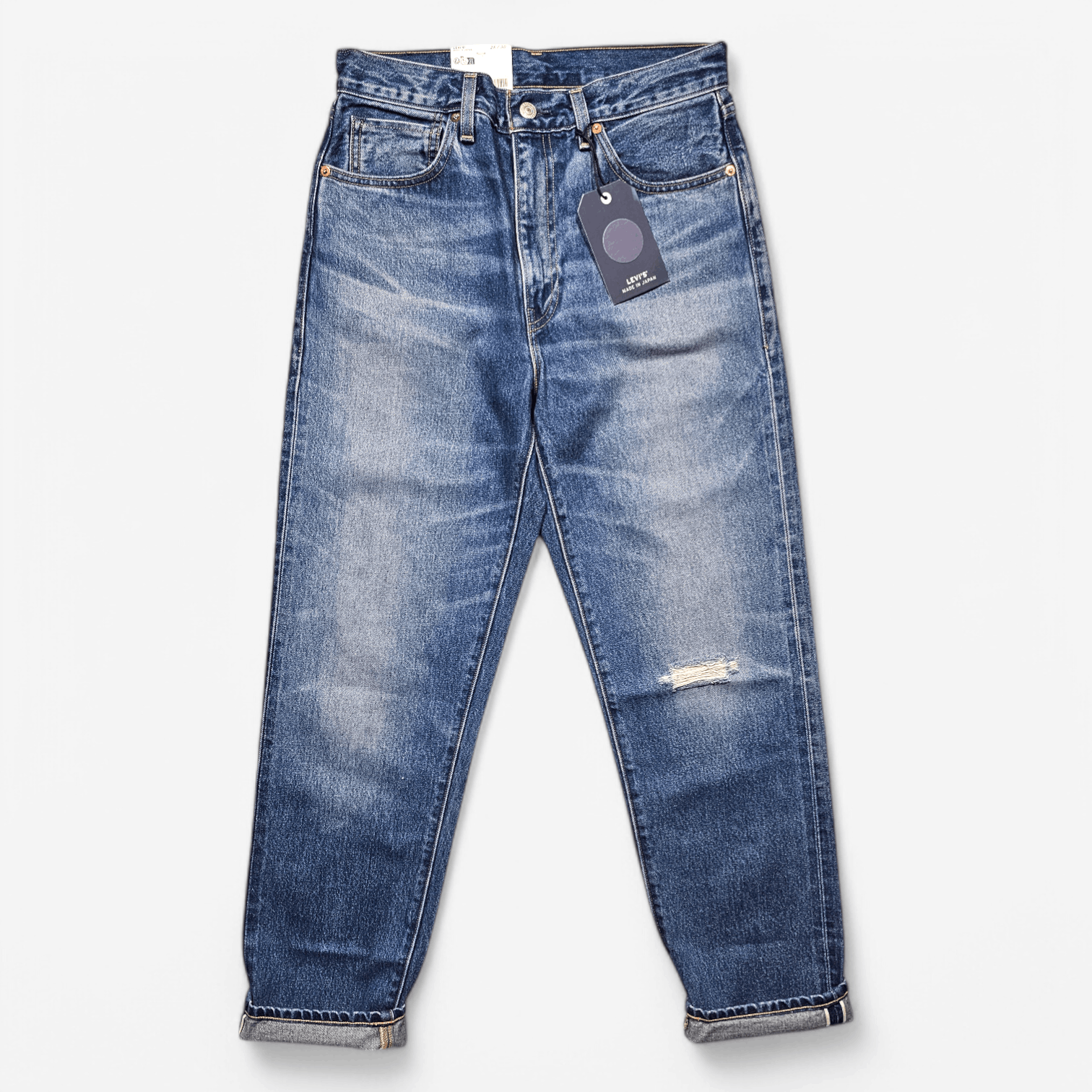 Japanese Brand × Levi's NWT Levi's Made in Japan Column Denim Jeans Big E Selvedge Size 28" / US 6 / IT 42 - 2 Thumbnail