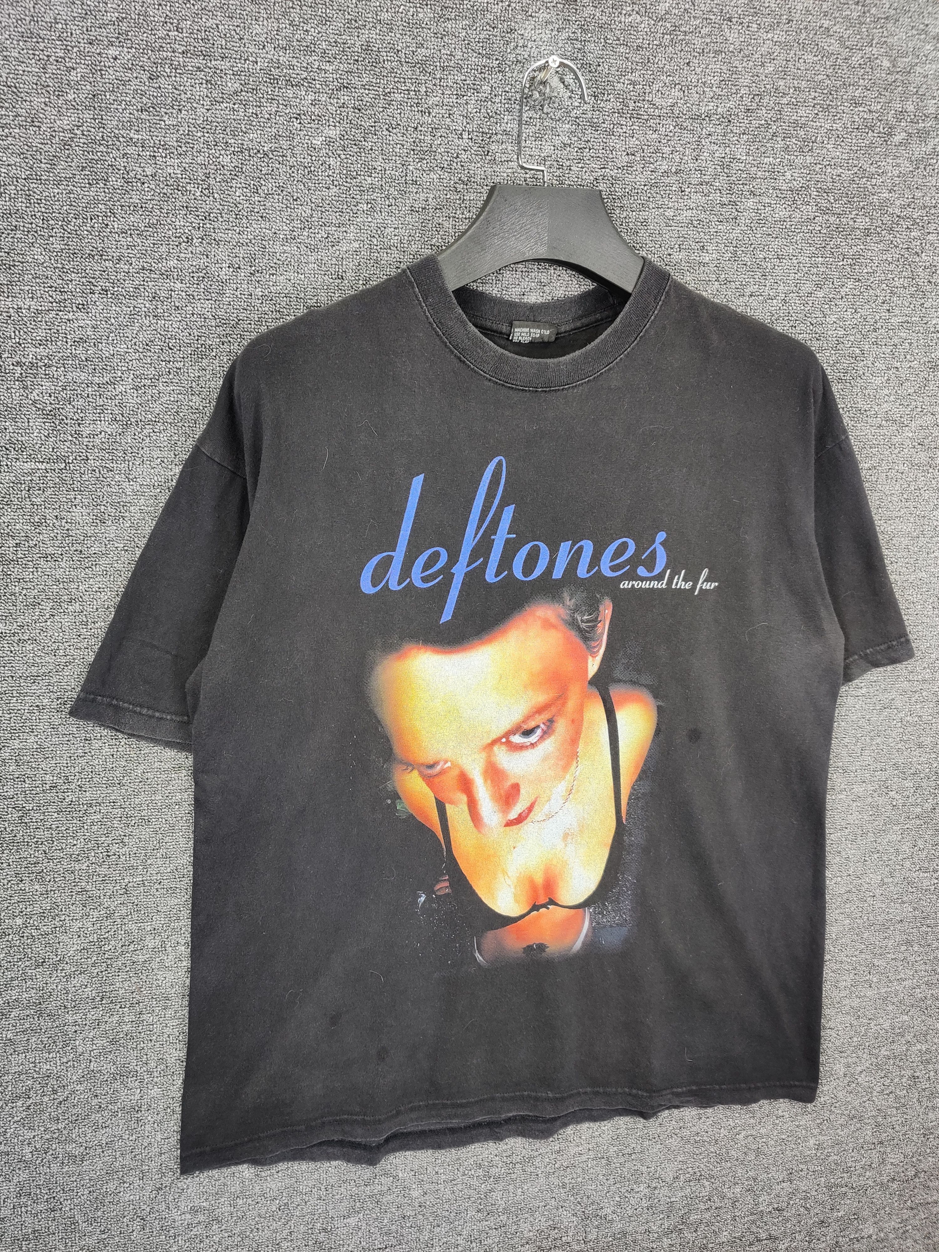 Band Tees Vintage Deftones Around The Fur Band Tee Tshirt Size US XL / EU 56 / 4 - 4 Thumbnail