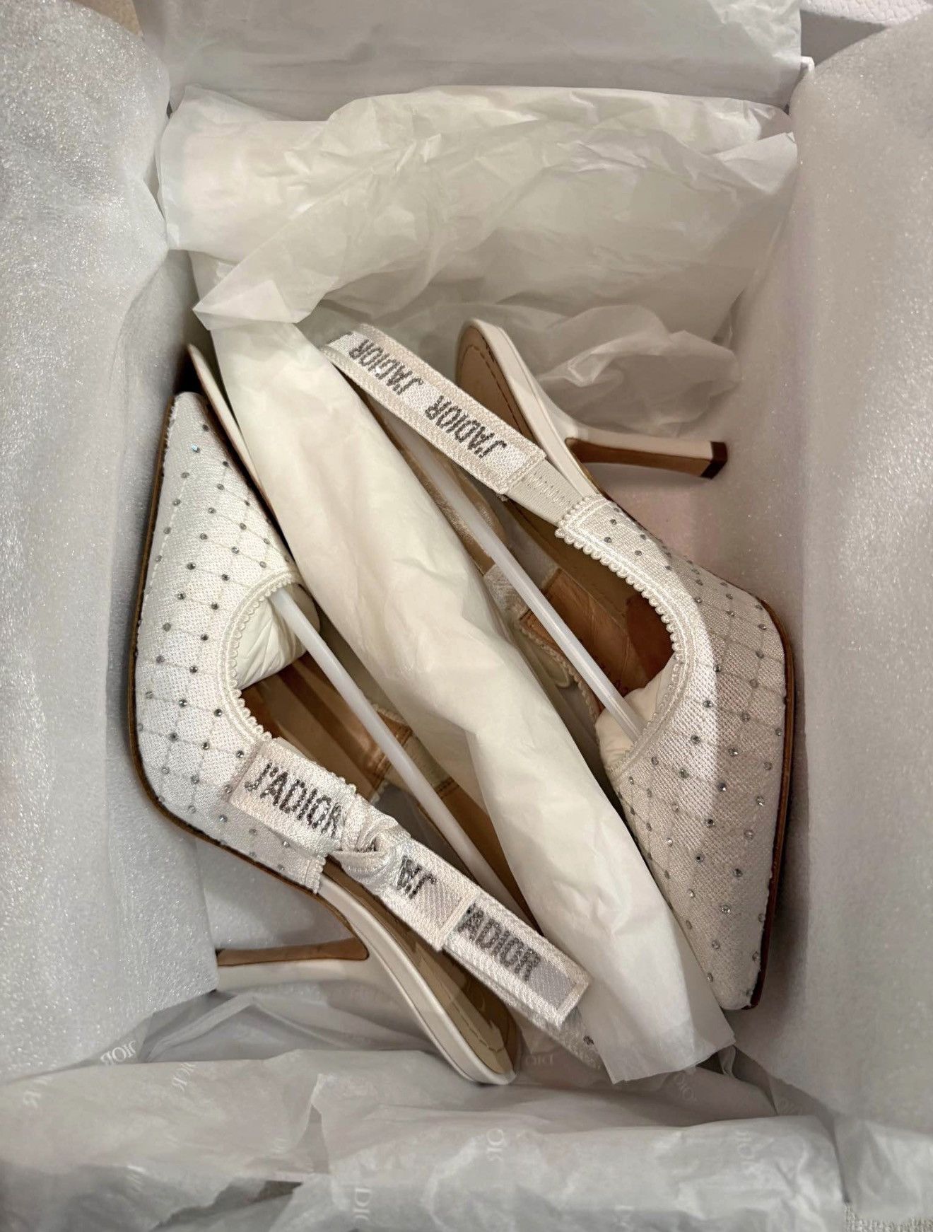 Dior Christian Dior J'ADIOR Bow Accents Slingback Pumps Size US 6 / IT 36 - 2 Thumbnail