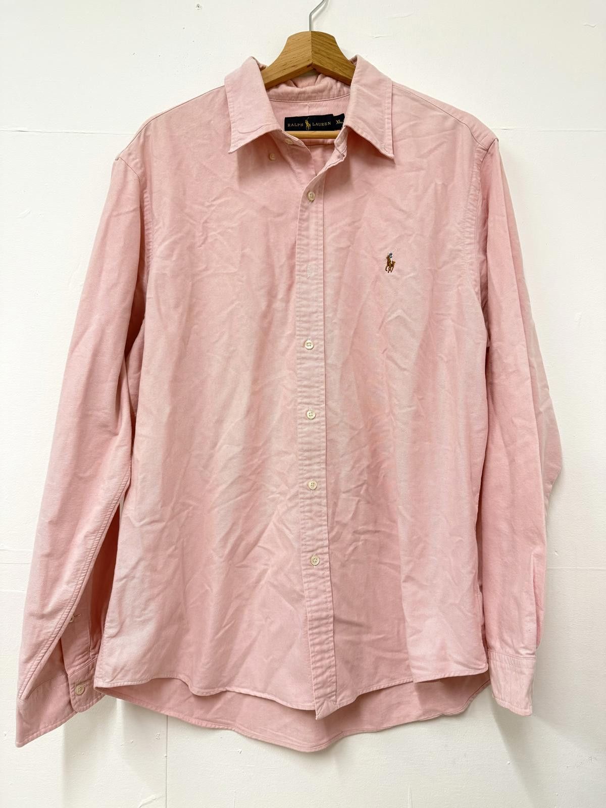 Polo Ralph Lauren Ralph Lauren Pink Long Sleeve Button-Up Shirt XL Size US XL / EU 56 / 4 - 1 Thumbnail
