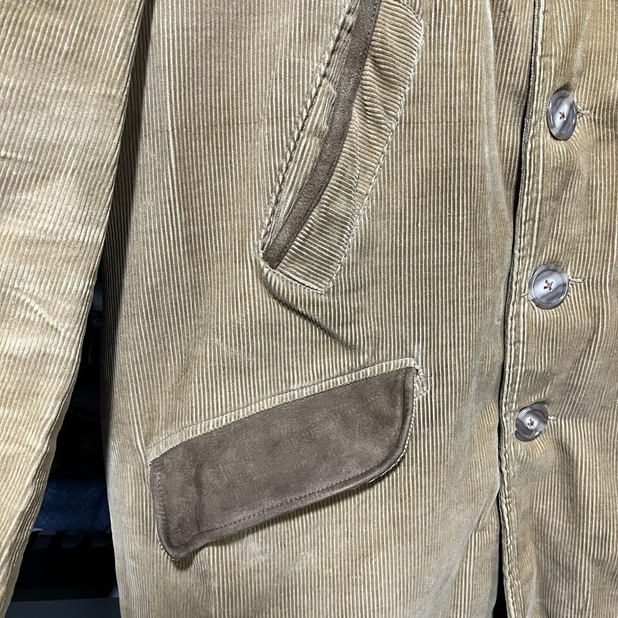 Schott VINTAGE PERFECTO SCHOTT CORDUROY HUTNING JACKET 70s 80s Size US XL / EU 56 / 4 - 7 Thumbnail