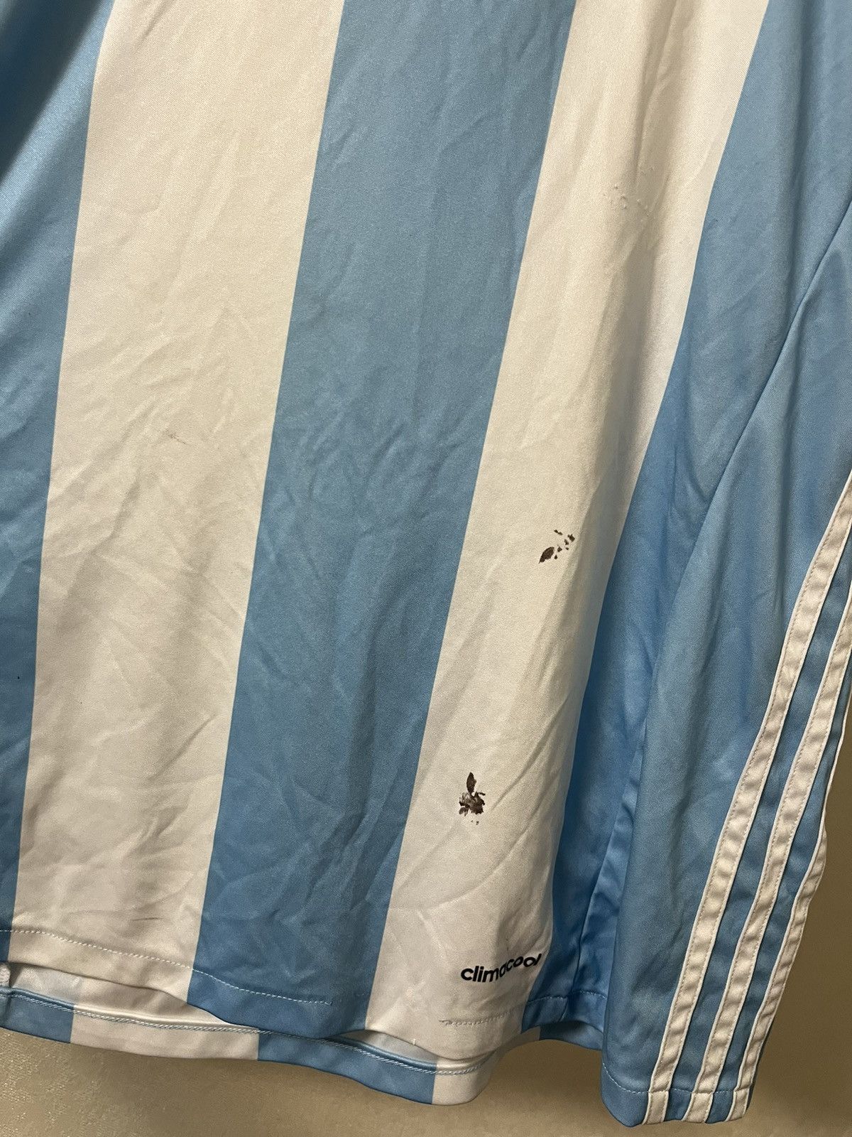 Adidas × Vintage Adidas Argentina 16/17 Home Vintage Jersey Size US L / EU 52-54 / 3 - 10 Thumbnail
