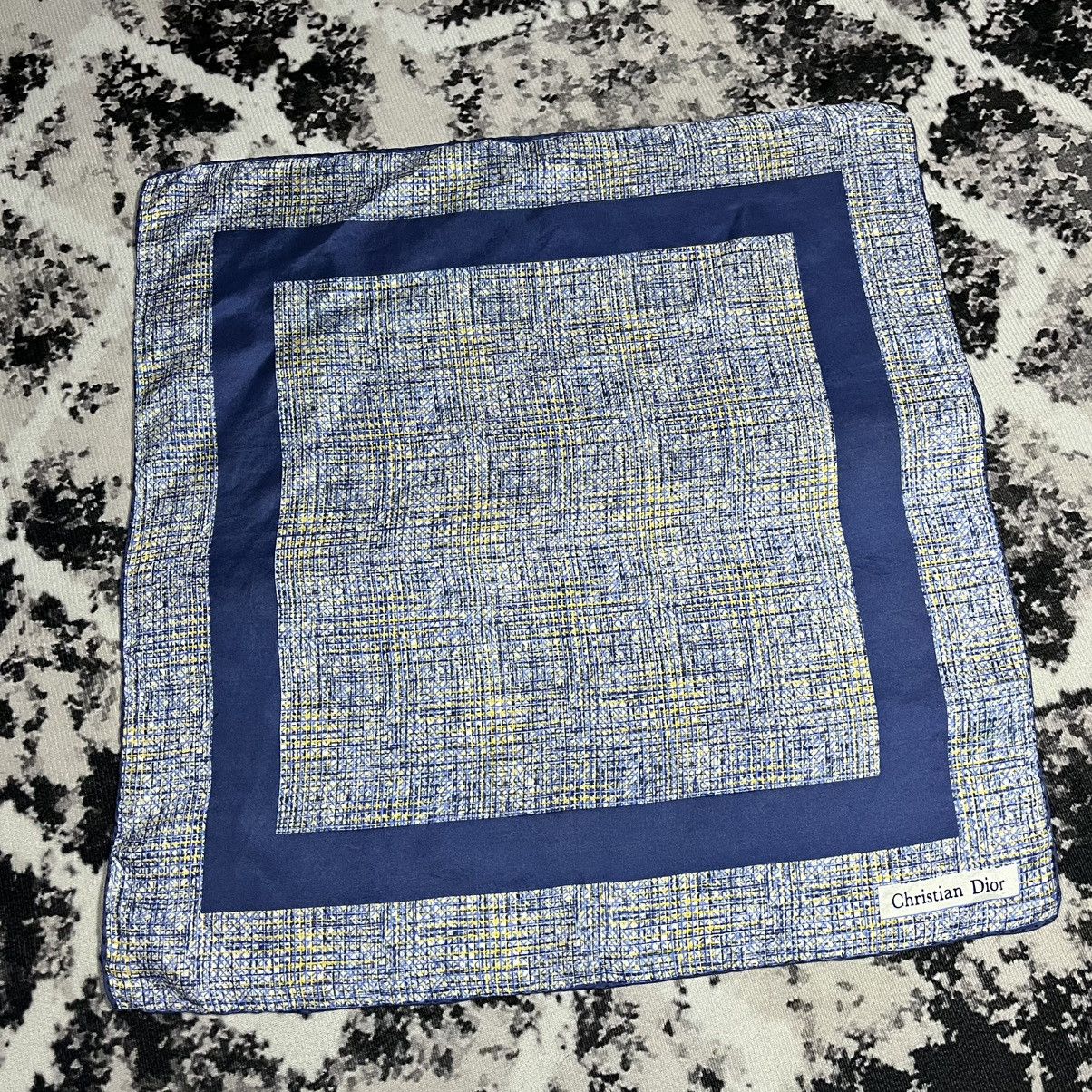 Christian Dior Monsieur × Dior Christian Dior Silk Scarf Size ONE SIZE - 1 Thumbnail