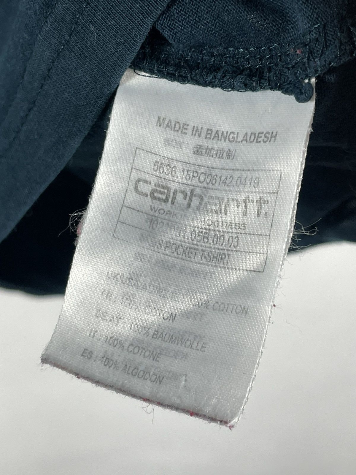 Carhartt Green Carhartt T shirt Tee Mini Logo Pocket Size US S / EU 44-46 / 1 - 6 Thumbnail