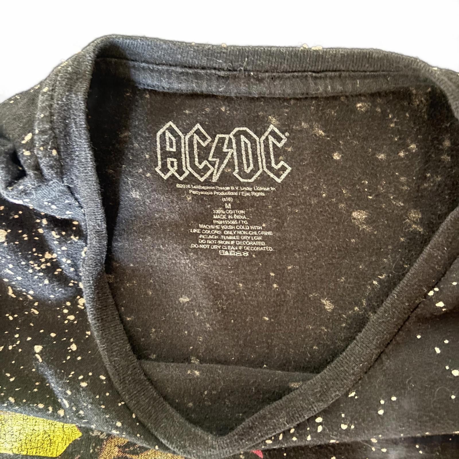 AC/DC AC/DC Vintage Graphic Muscle Tee Size M / US 6-8 / IT 42-44 - 3 Thumbnail