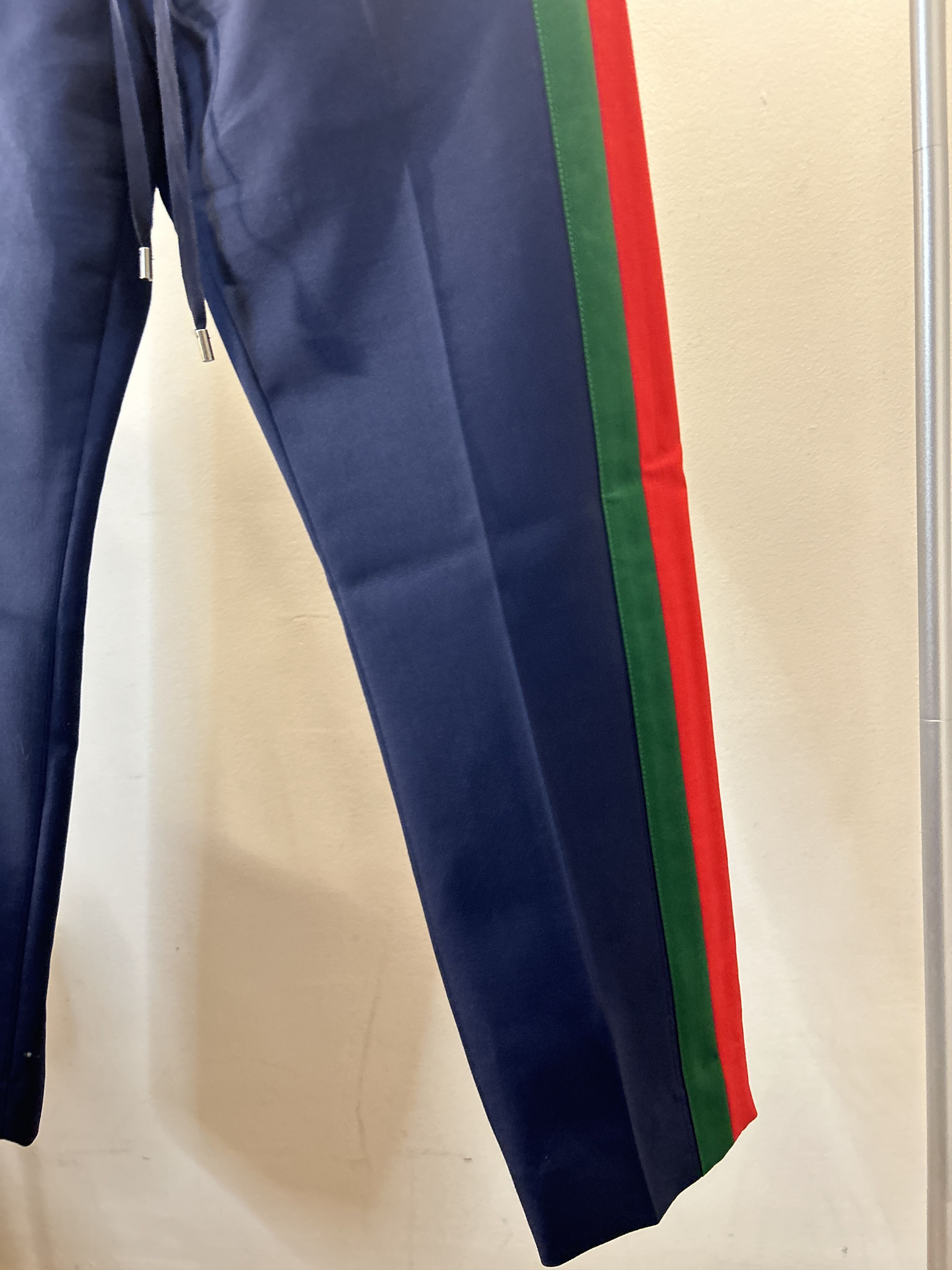 Gucci GUCCI Side Striped Trouser Navy Size US 30 / EU 46 - 4 Thumbnail