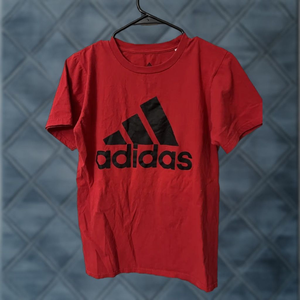 Adidas Adidas T-shirt Adult Small Red Go-To Distressed Tee Short Sleeve Logo Shirt Mens Regular Size US S / EU 44-46 / 1 - 1 Thumbnail
