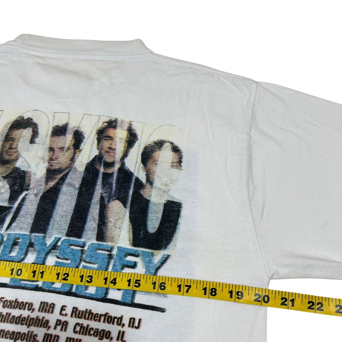 Band Tees 2001 NSYNC Pop Odyssey Tour Parking Lot Y2K Graphic T Shirt Size US M / EU 48-50 / 2 - 7 Thumbnail