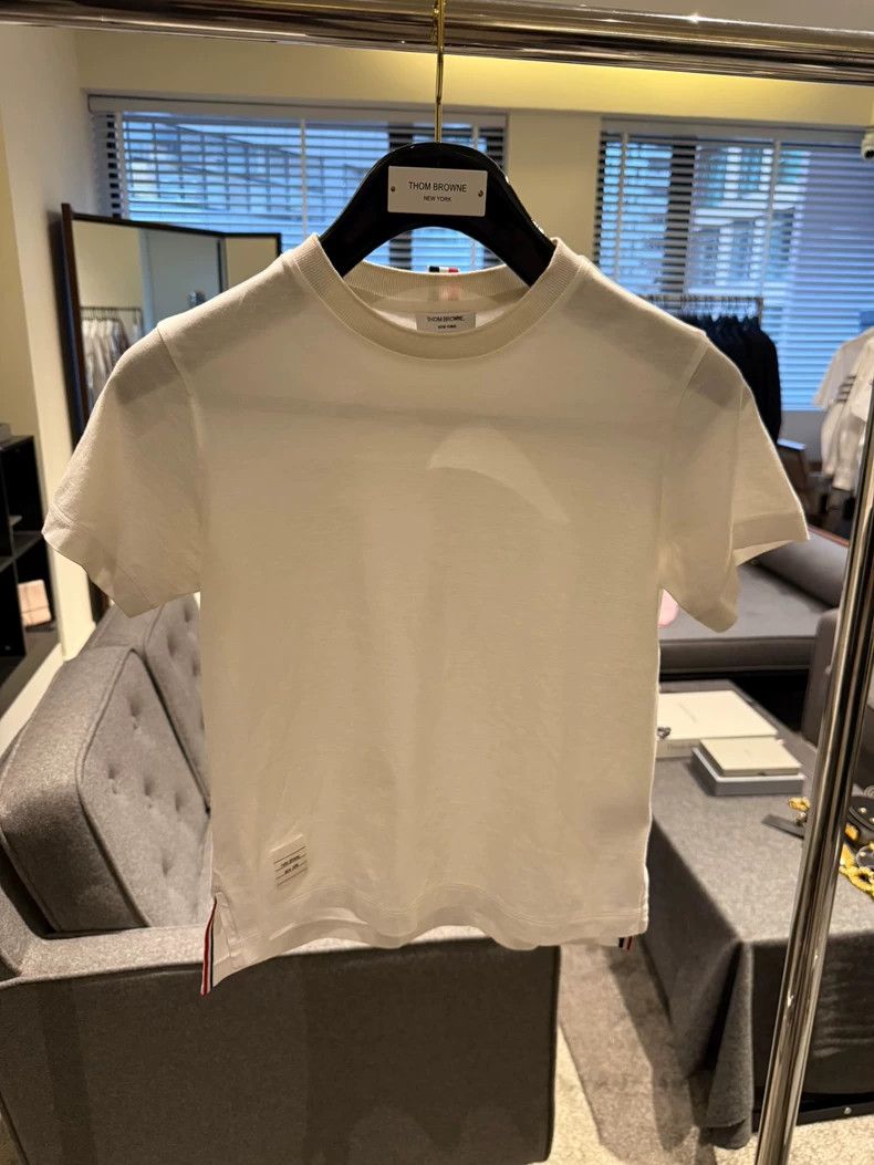Thom Browne Thom Browne Women's White Basic Tee-dmc Size US M / EU 48-50 / 2 - 1 Thumbnail