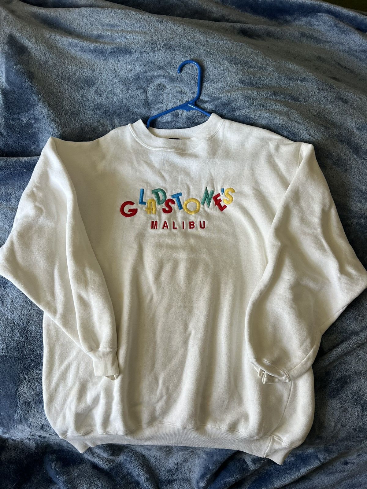 Vintage Vintage Malibu GLADSTONE’S spellout Size US L / EU 52-54 / 3 - 2 Thumbnail