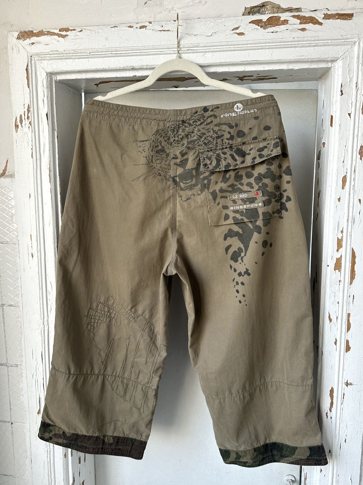 Japanese Brand × Vintage Vintage Maharishi Style Khaki Logo Breeches Size US 32 / EU 48 - 8 Thumbnail