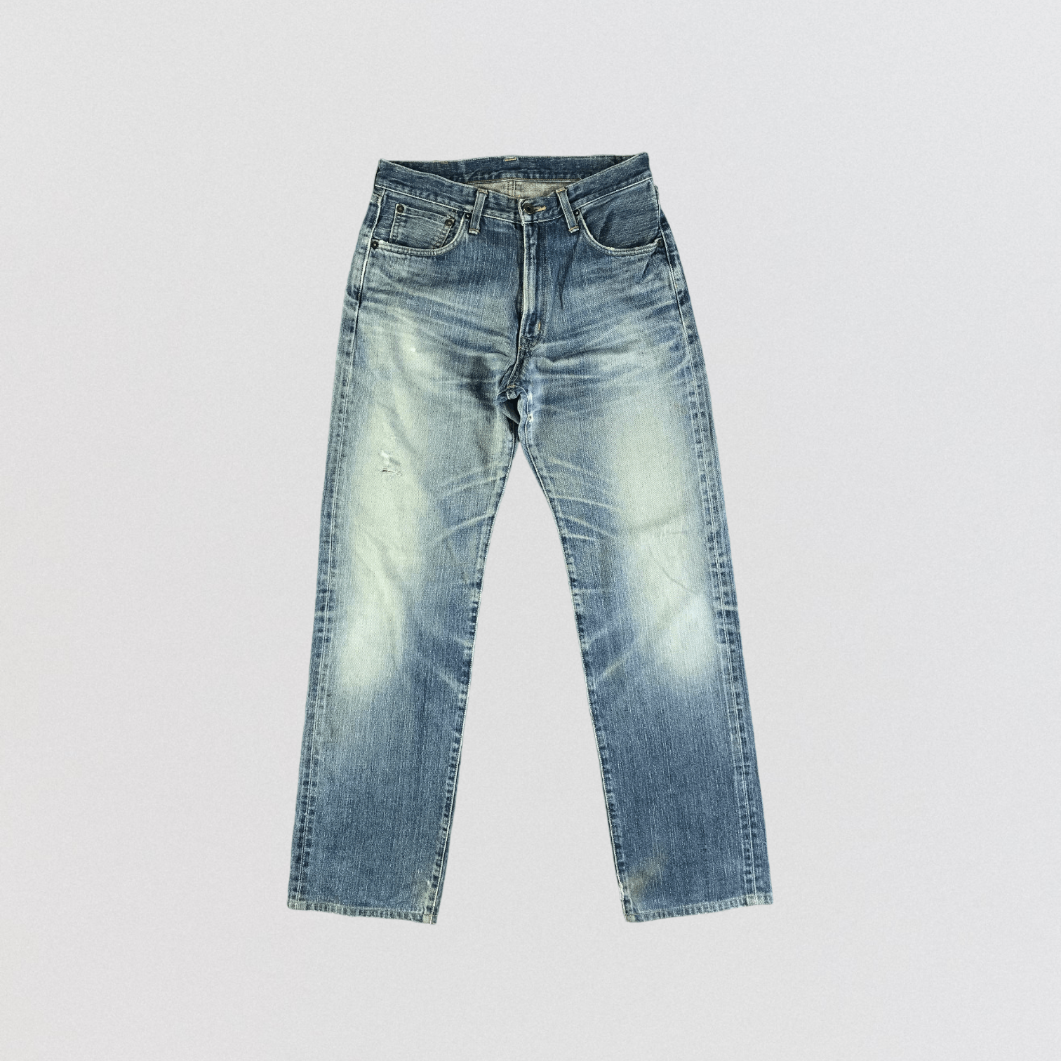 Edwin Vintage Blue Wash Edwin 505 Selvedge Jeans-JM3672 Size US 32 / EU 48 - 1 Thumbnail