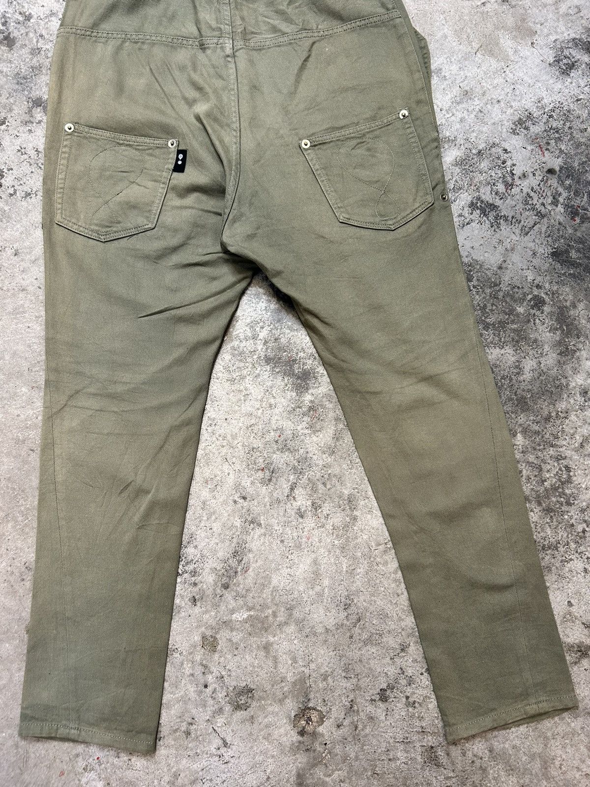 Issey Miyake Mercibeaucoup by Issey Miyake Green Trousers Size US 32 / EU 48 - 13 Thumbnail