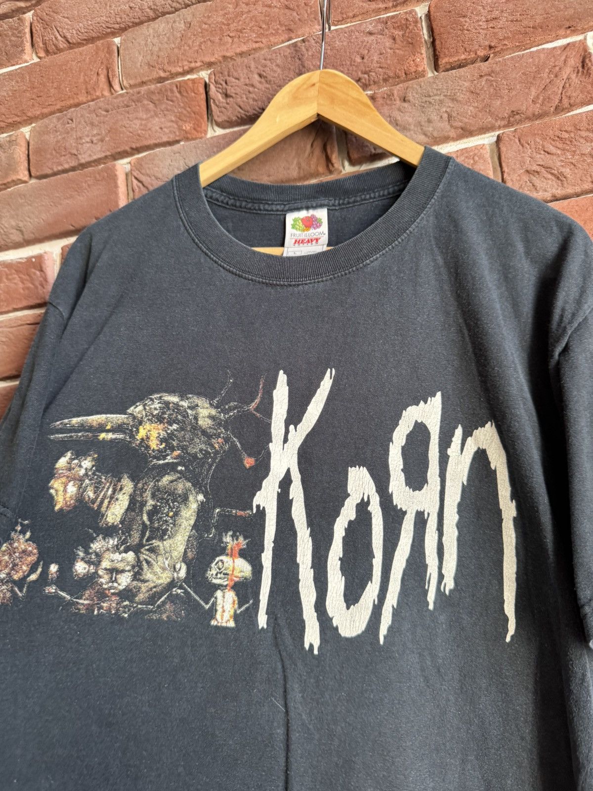 Band Tees Vintage Korn We have problem Nu Metal Band 00s T-Shirt y2k Size US L / EU 52-54 / 3 - 3 Thumbnail