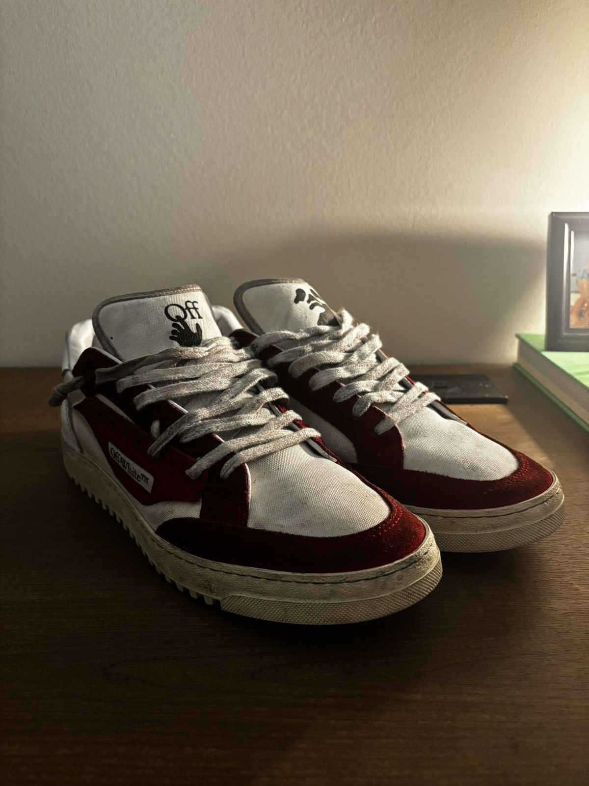 Off-White OFF-WHITE 5.0 Low ‘White Barolo’ Size US 10 / EU 43 - 2 Thumbnail
