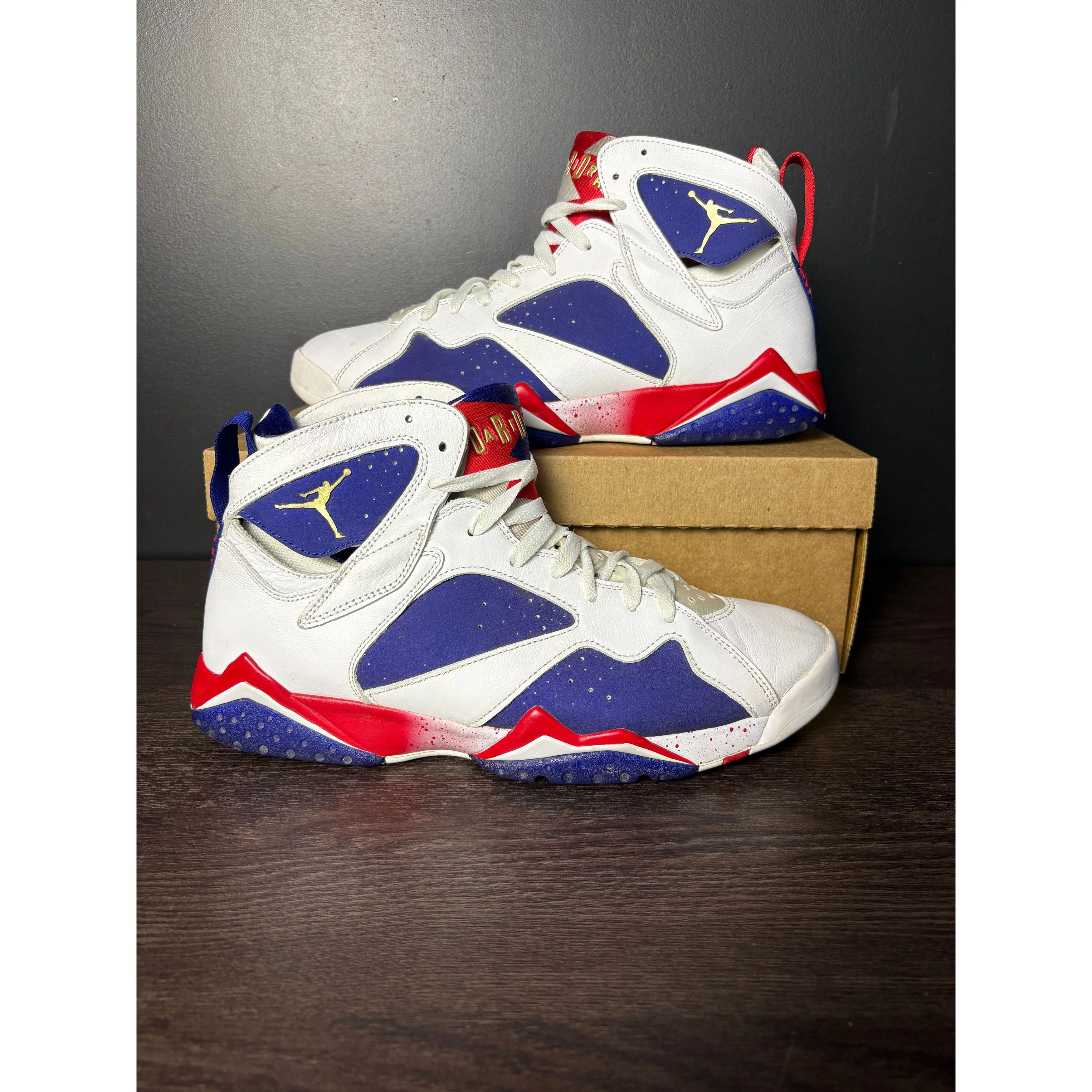 Jordan Brand Air Jordan 7 Retro "Tinker Alternate" **PRE-OWNED** REP. BOX - Size 12 Size US 12 / EU 45 - 1 Thumbnail