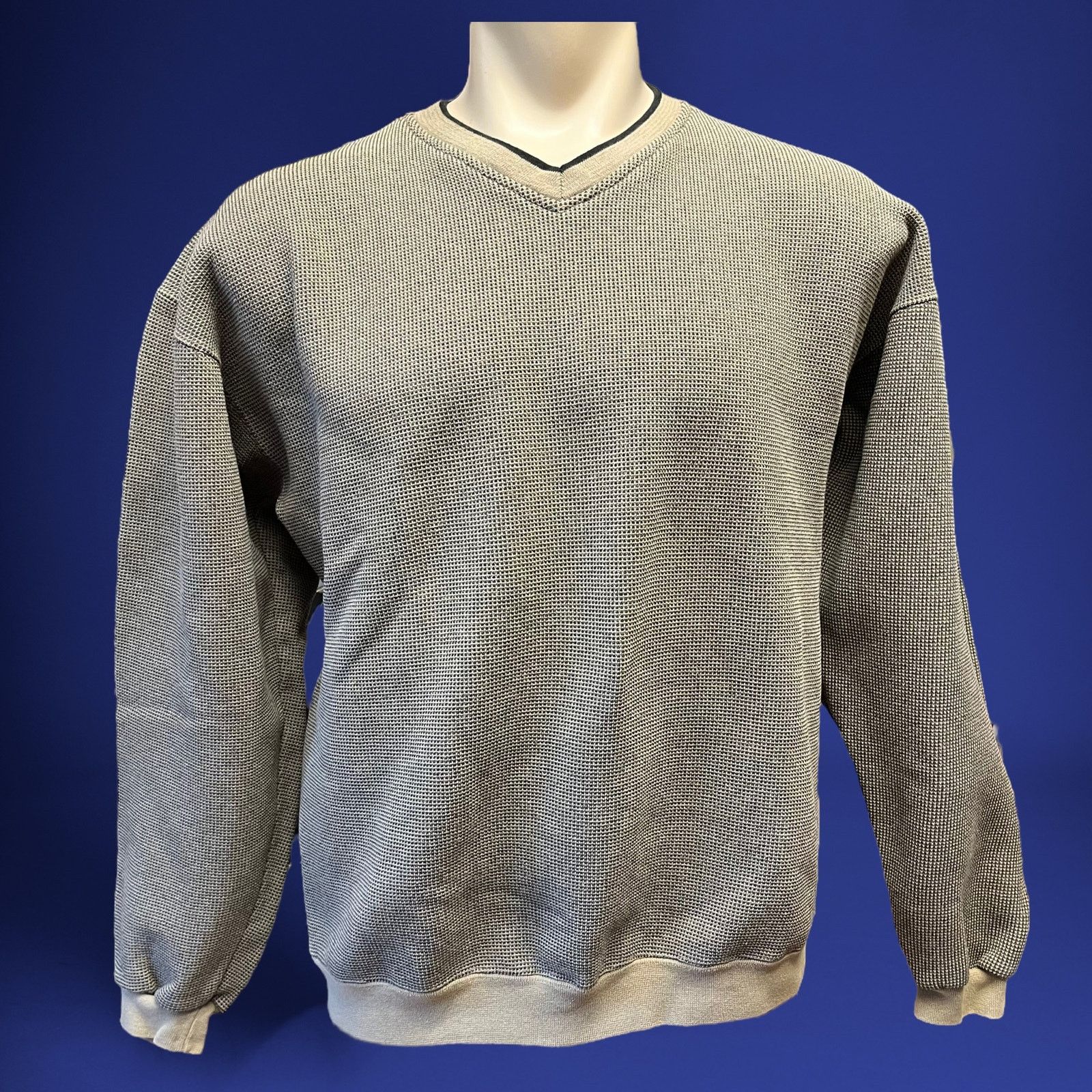 Russell Athletic 2 Russell Athletic Fleece Lined V Neck Thermal Sweater XL Size US XL / EU 56 / 4 - 1 Thumbnail