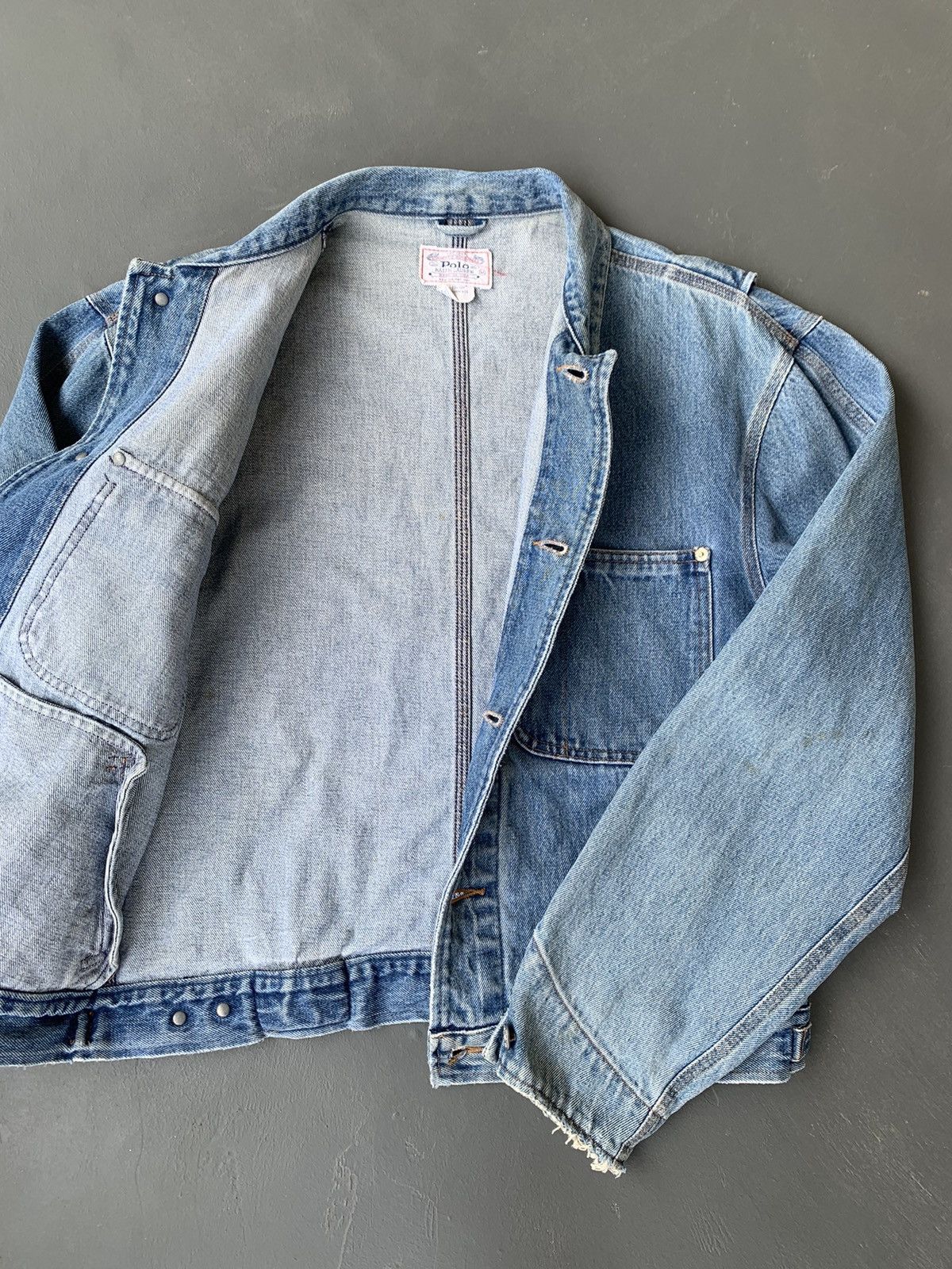 Polo Ralph Lauren 80s Polo Ralph Lauren Denim Jacket Size US M / EU 48-50 / 2 - 3 Thumbnail