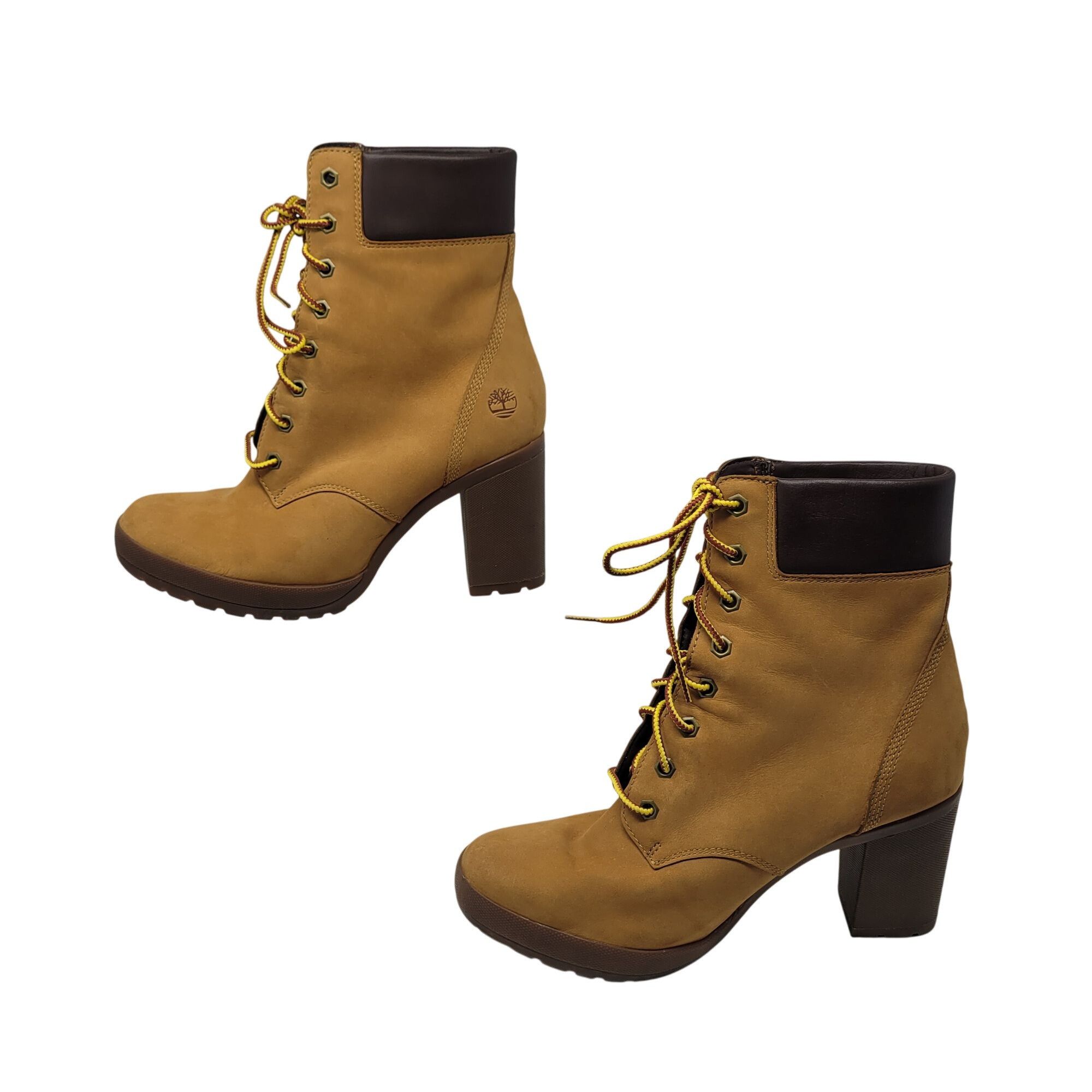 Timberland Womens Timberland Allington Mid Lace-Up Combat Heeled Work B Size US 9 / IT 39 - 6 Thumbnail