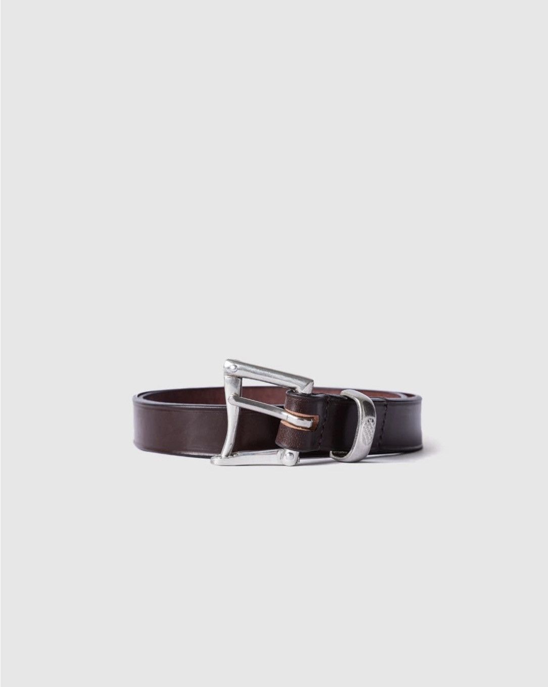 Other Martin Faizey pewter chestnut brown Belt sz 32 Size 32 - 5 Thumbnail