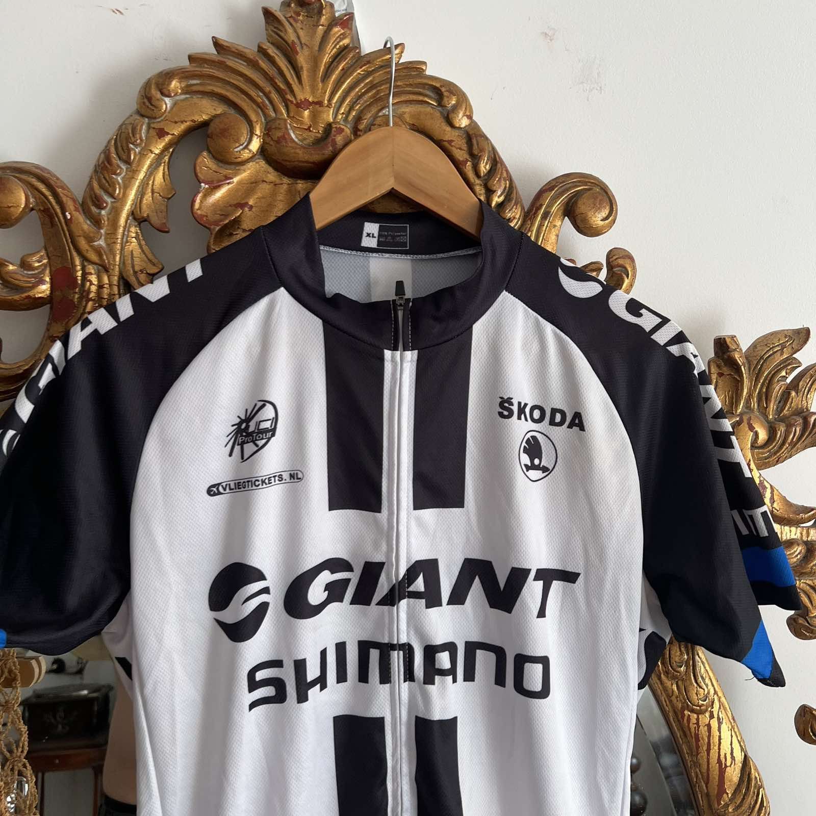 Other Vintage Shimano Giant Skoda Cycling jersey Bicycle y2k Size US XL / EU 56 / 4 - 2 Thumbnail