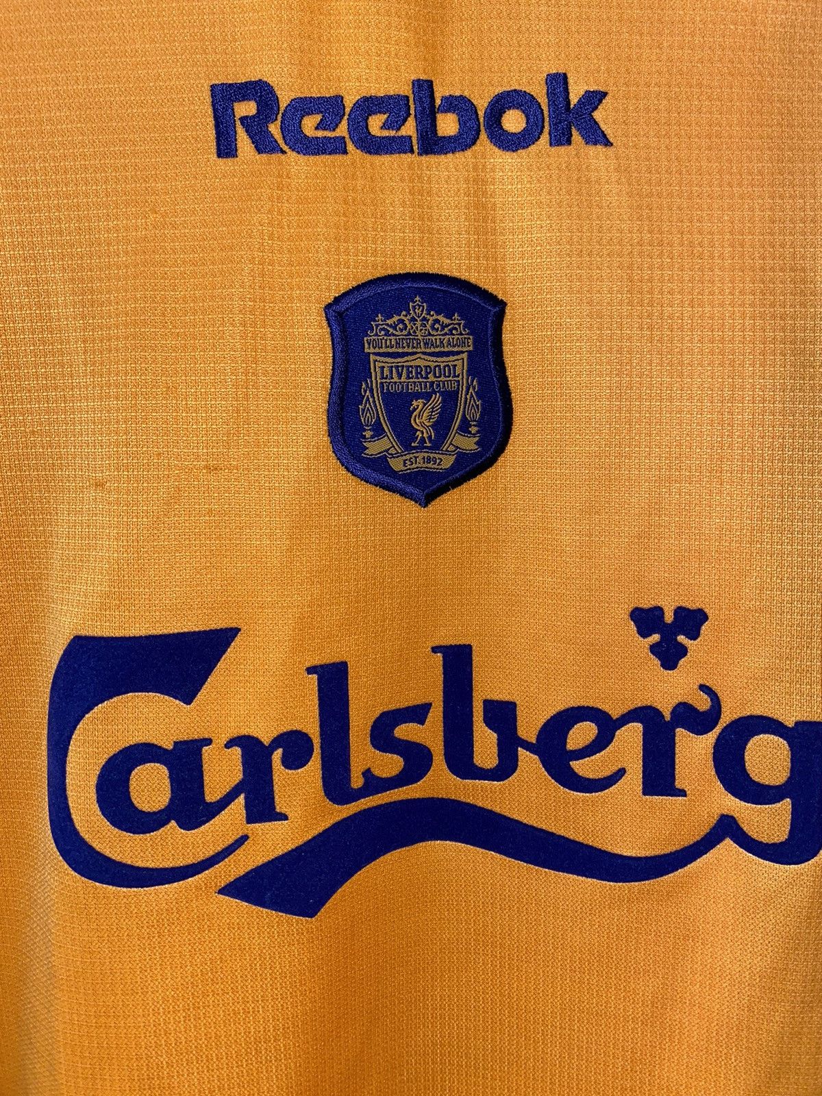 Reebok × Vintage JERSEY LIVERPOOL 2001-2003 THIRD VINTAGE RARE Size US L / EU 52-54 / 3 - 2 Thumbnail