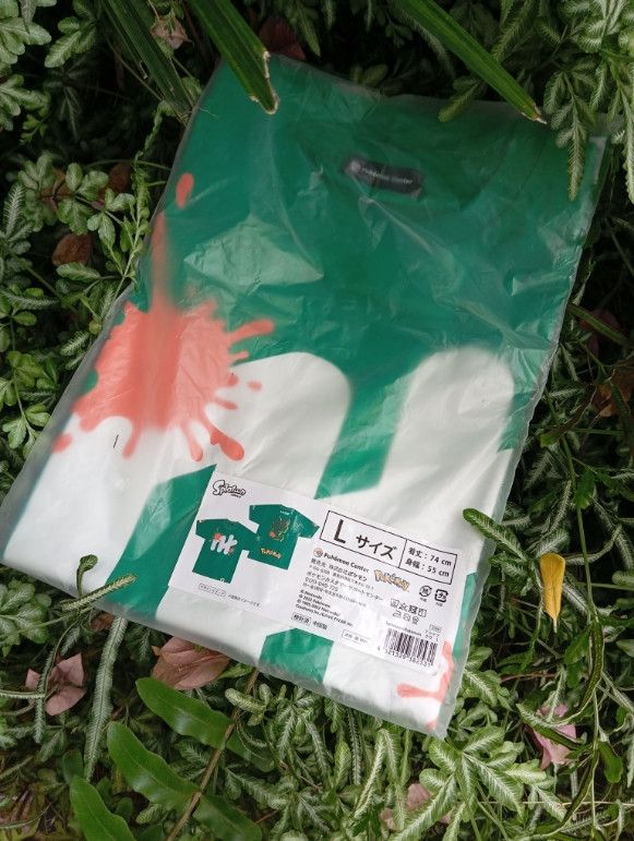 Pokemon Splatoon x Pokemon Centre 😻 Tshirt Anime Game Size US L / EU 52-54 / 3 - 1 Thumbnail