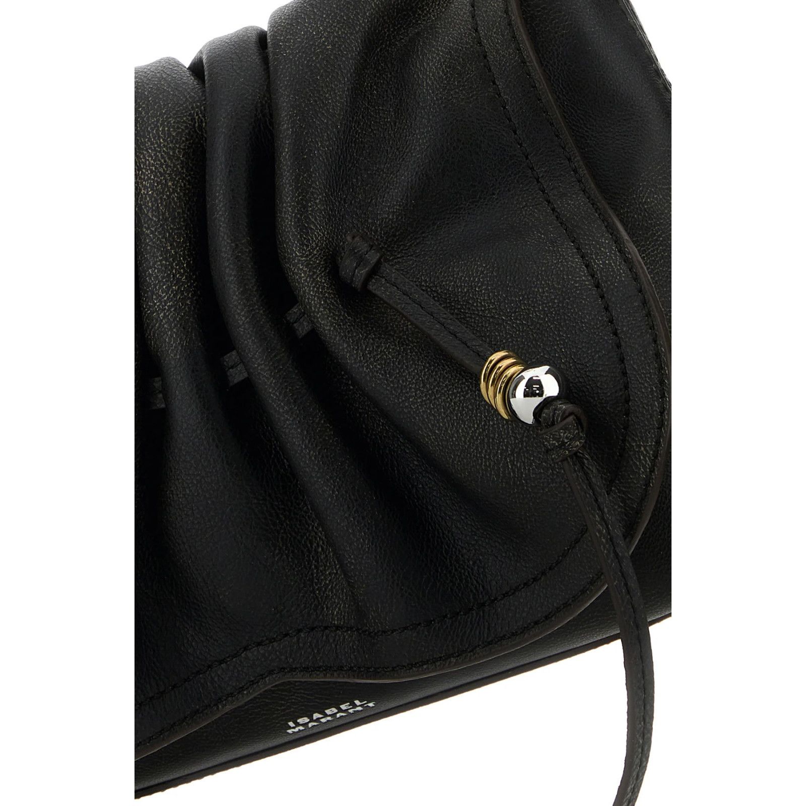 Isabel Marant Isabel Marant Bolton Dark Brown Leather Shoulder Bag New And Size ONE SIZE - 4 Thumbnail