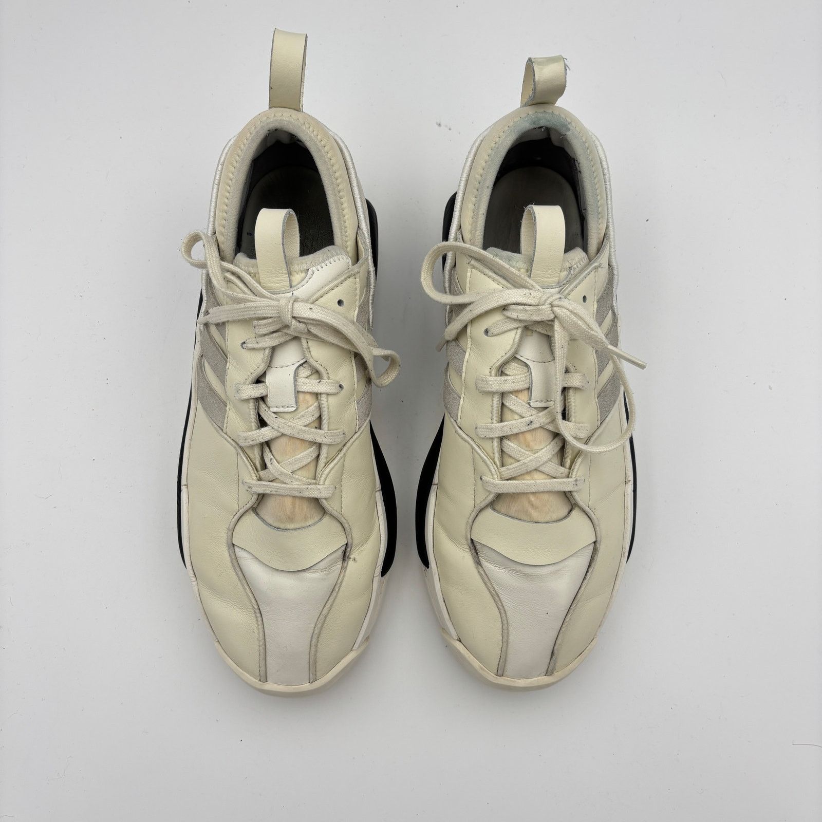 Adidas × Y-3 × Yohji Yamamoto Y-3 Yohji Yamamoto Adidas Rivalry White Sneakers Men's 11 Size US 11 / EU 44 - 6 Thumbnail