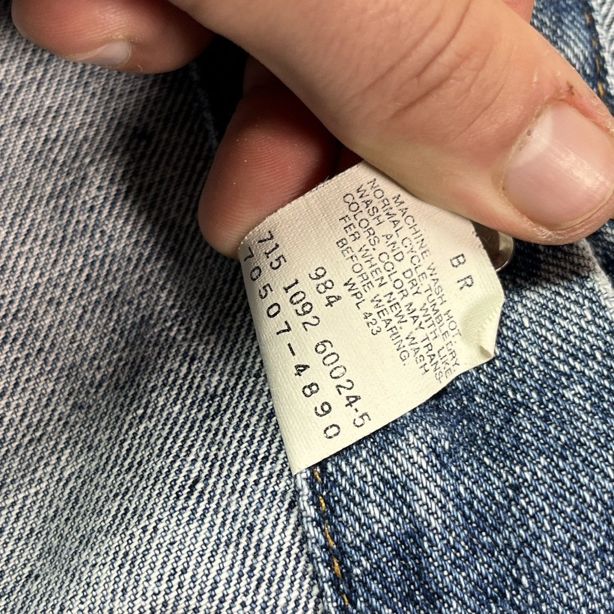 Levi's Vintage Clothing Vintage Levis Denim Trucker Jacket Size US M / EU 48-50 / 2 - 6 Thumbnail