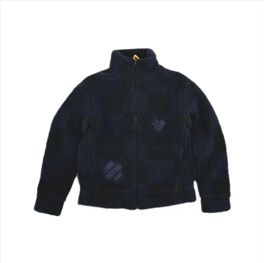 Louis Vuitton Louis Vuitton Checkered Teddy Fleece Jacket Size US M / EU 48-50 / 2 - 1 Thumbnail