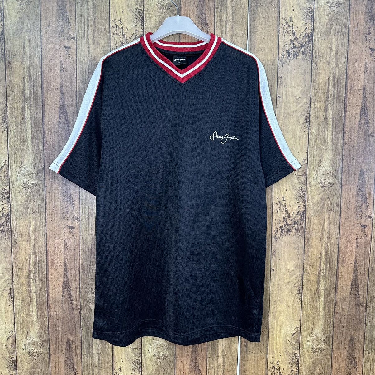 Sean John Vintage Sean John Rap Jersey Embroidery Logo A740 Size US L / EU 52-54 / 3 - 3 Thumbnail