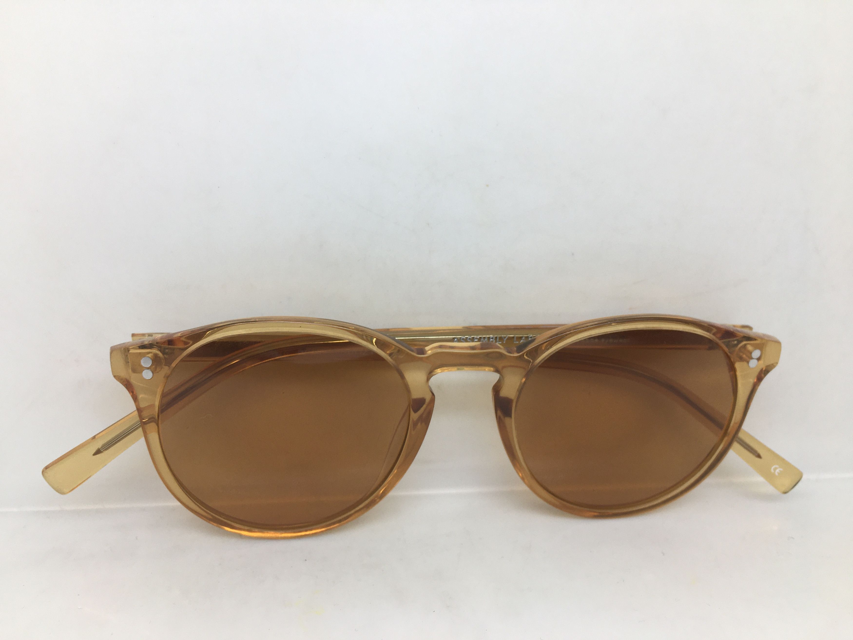 Other Handmade Clear Acetate Key Hole Bridge WARHOL Sunglasses Size ONE SIZE - 8 Thumbnail