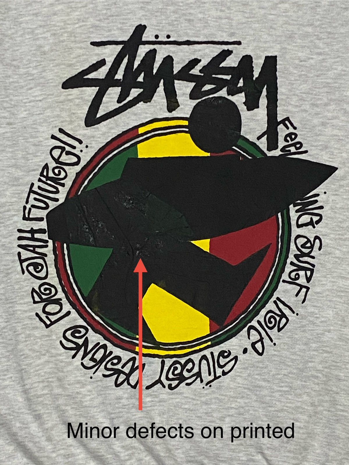 Stussy × Vintage Vintage Stussy Rasta Sweatshirt Size US M / EU 48-50 / 2 - 10 Thumbnail