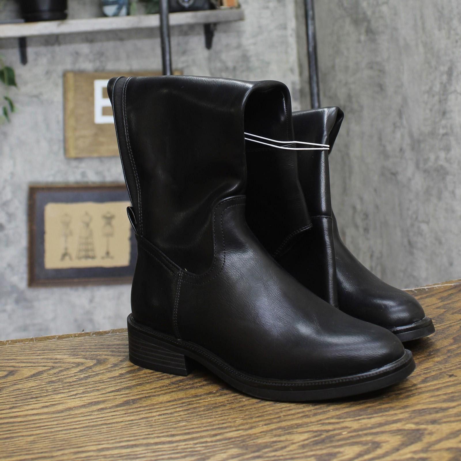 Other A New Day Womens Sienna Tall Dress Boots 88391443 Black 6.5m Size US 6.5 / IT 36.5 - 2 Thumbnail