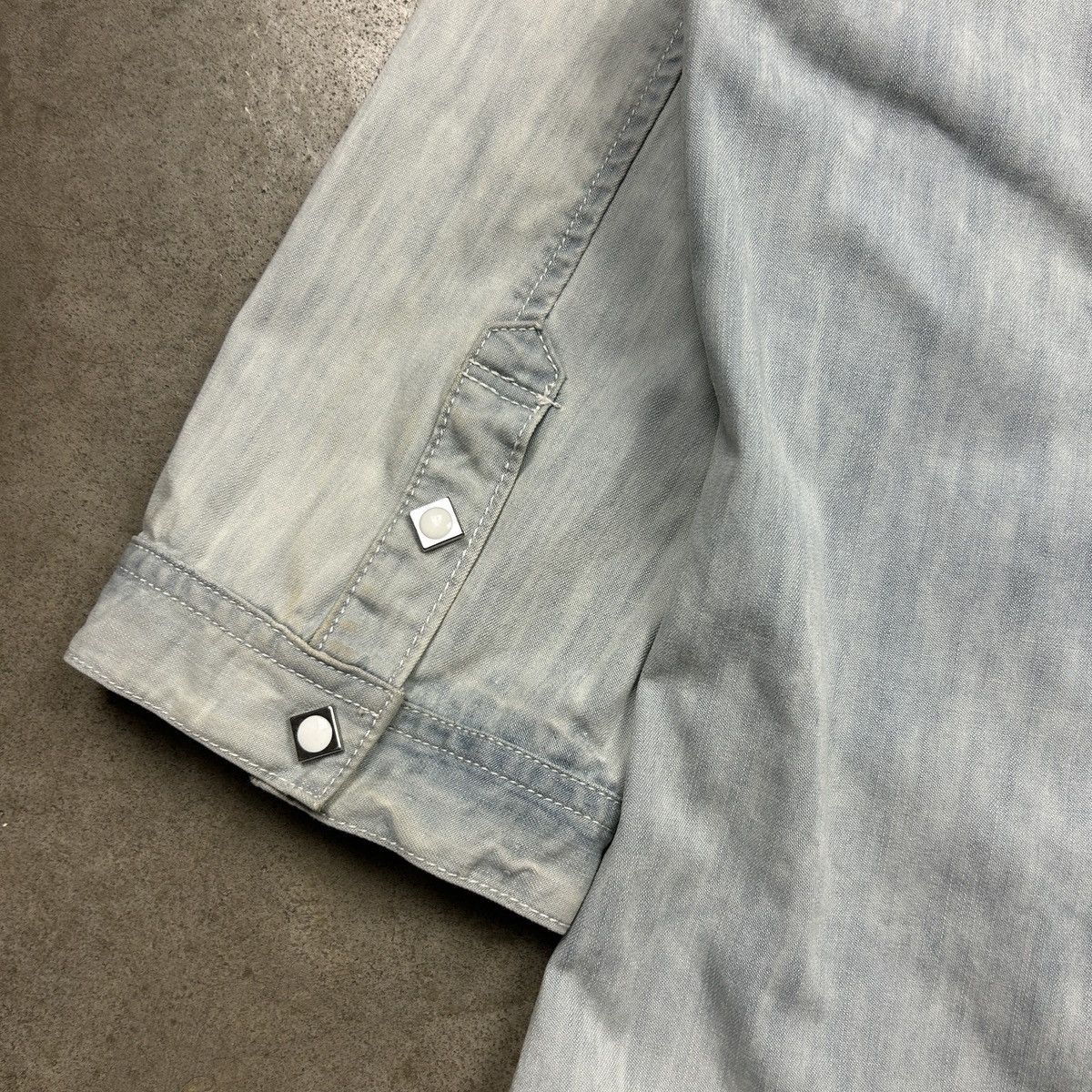 Tornado Mart zero by tornado mart western shirt denim Size US M / EU 48-50 / 2 - 15 Thumbnail