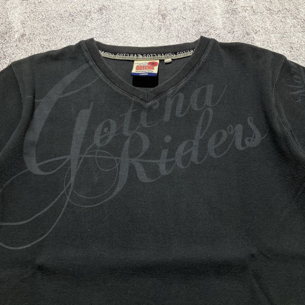 Japanese Brand 2000s Gotcha Surf Poem Logo T-shirt Tribal Punk Gothic Style Size US M / EU 48-50 / 2 - 3 Thumbnail