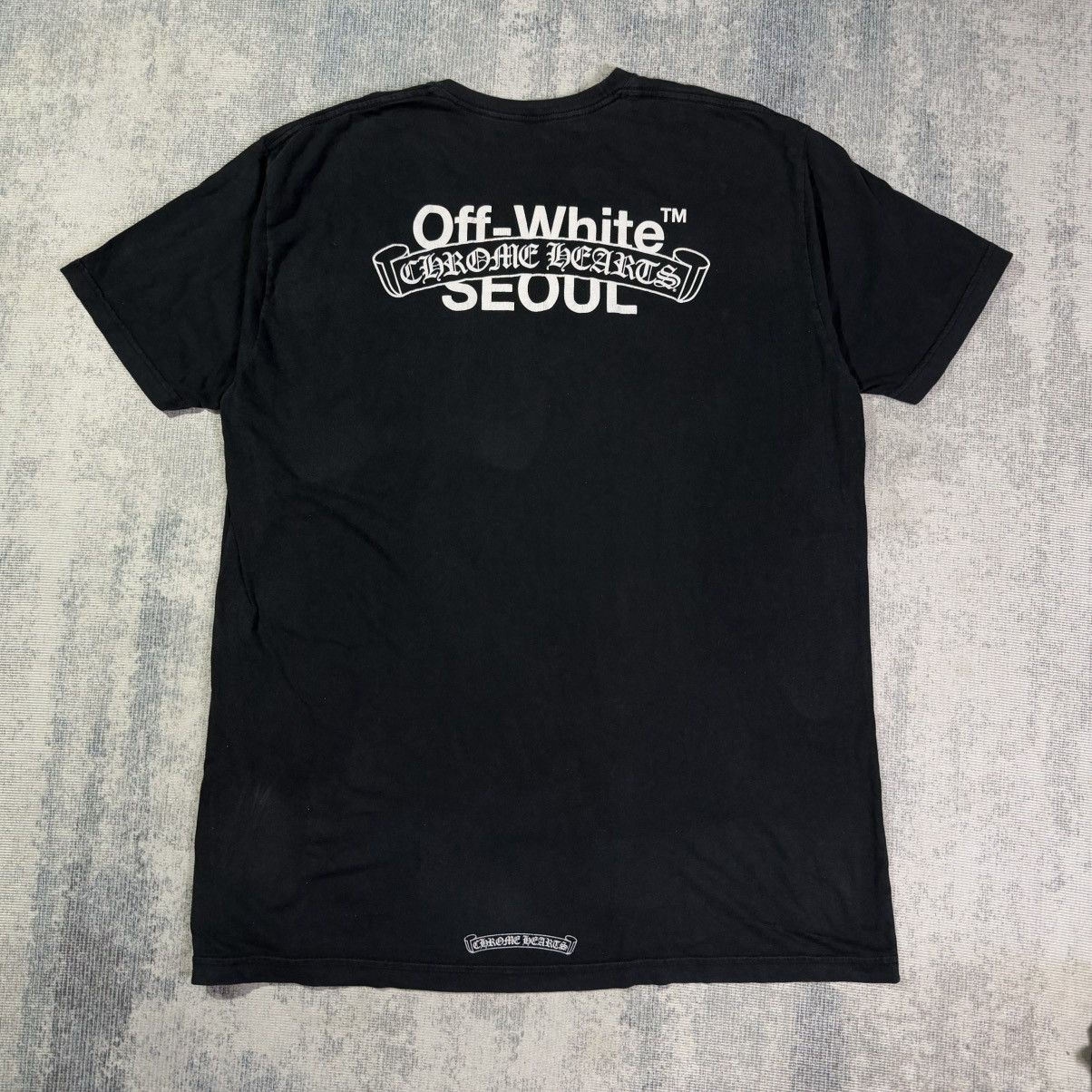 Chrome Hearts × Off-White Chrome Hearts X Off White Seoul T Shirt