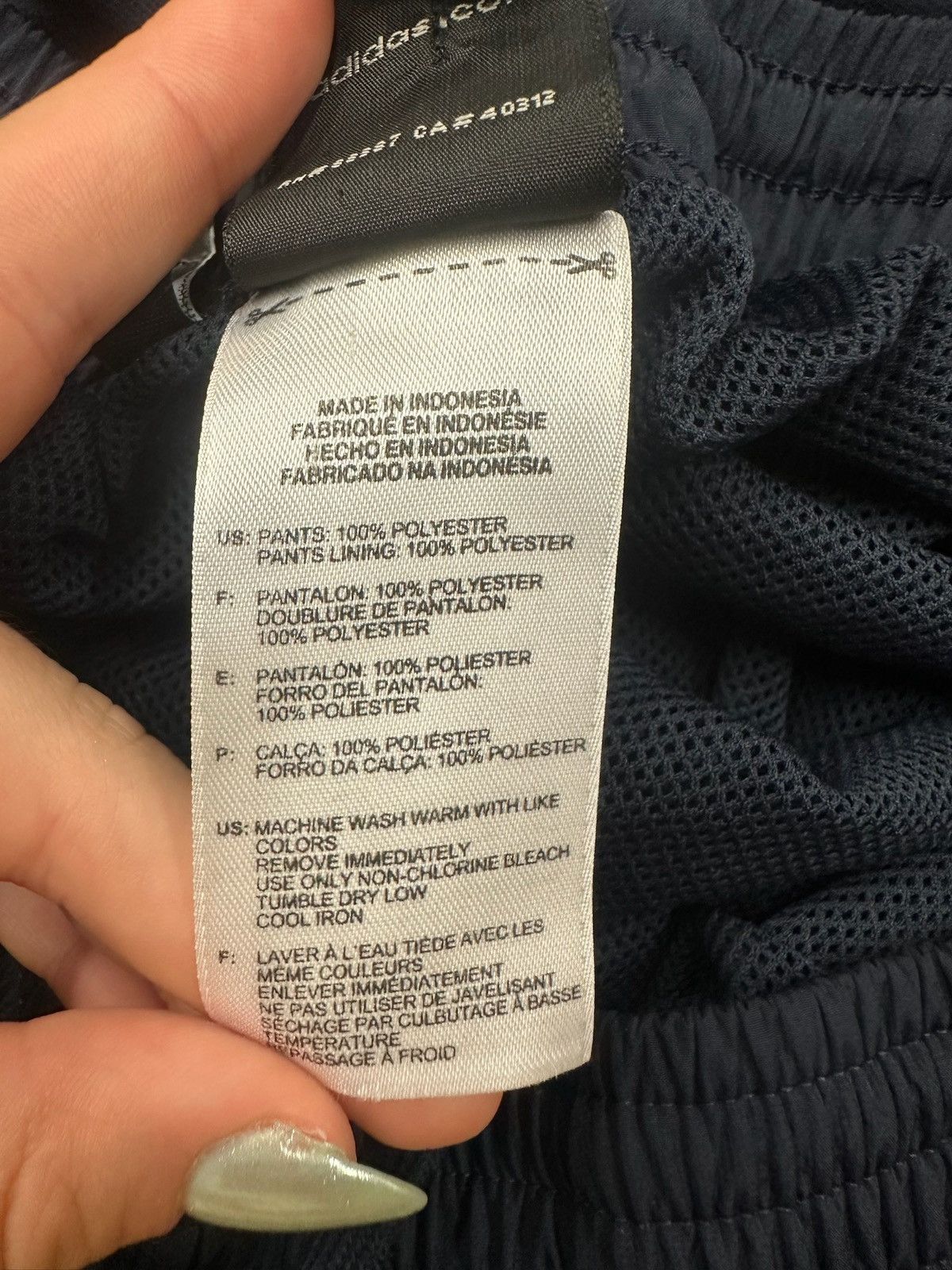 Adidas Y2K adidas track pants Size US 33 - 12 Thumbnail