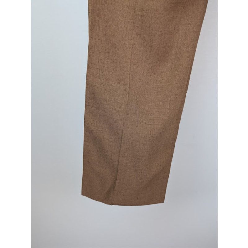 Gucci o1rshd1 Tailored Crepe Trousers Pant in Brown / Camel Size US 32 / EU 48 - 16 Thumbnail