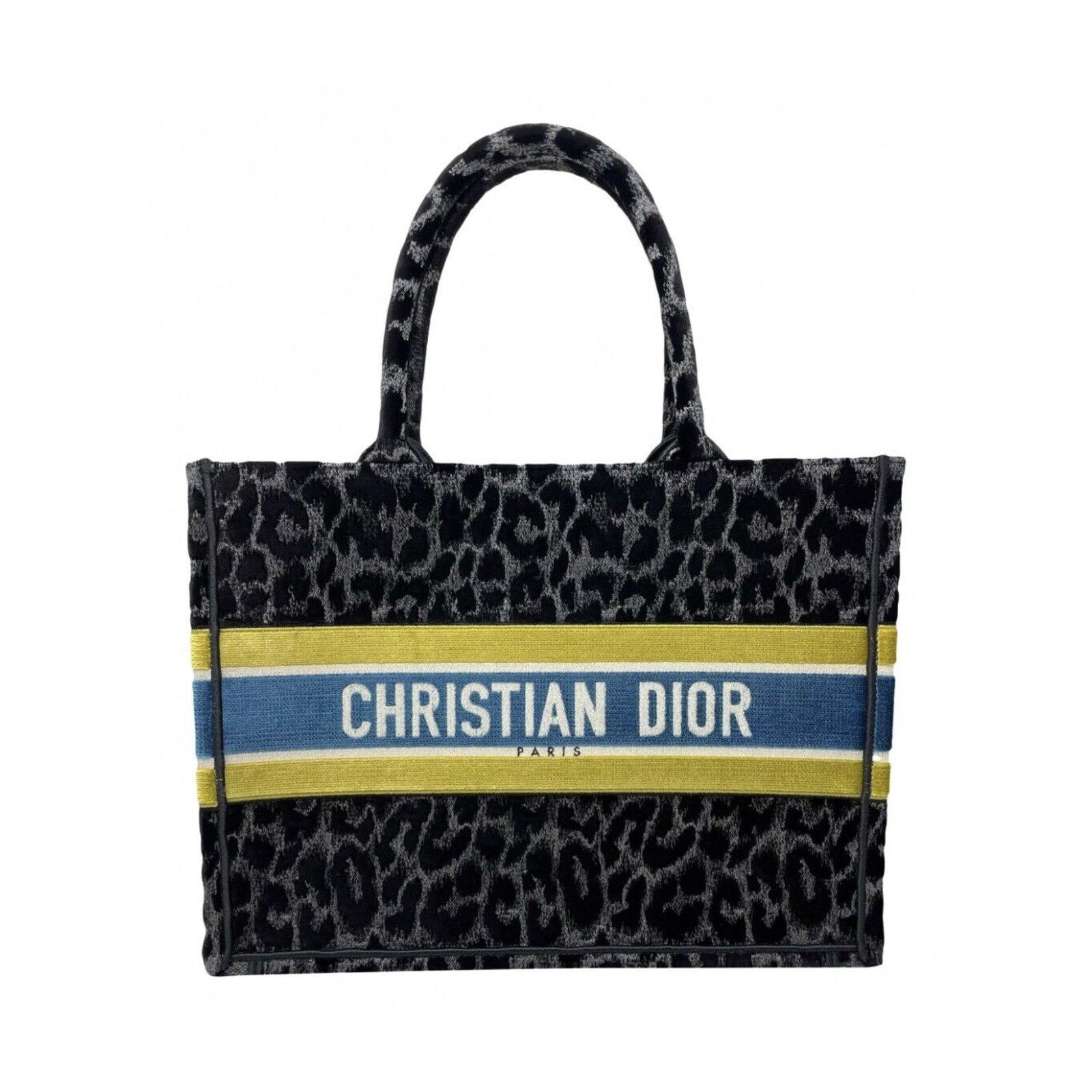 Dior CHRISTIAN DIOR Small Book Mizza Embroidered Tote Bag Size ONE SIZE - 1 Thumbnail