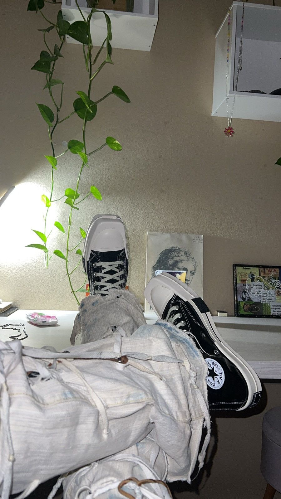 Converse × Rick Owens Drkshdw Rick Owens DRKSHDW TURBODRK Converse sneakers Size US 7 / EU 40 - 9 Thumbnail