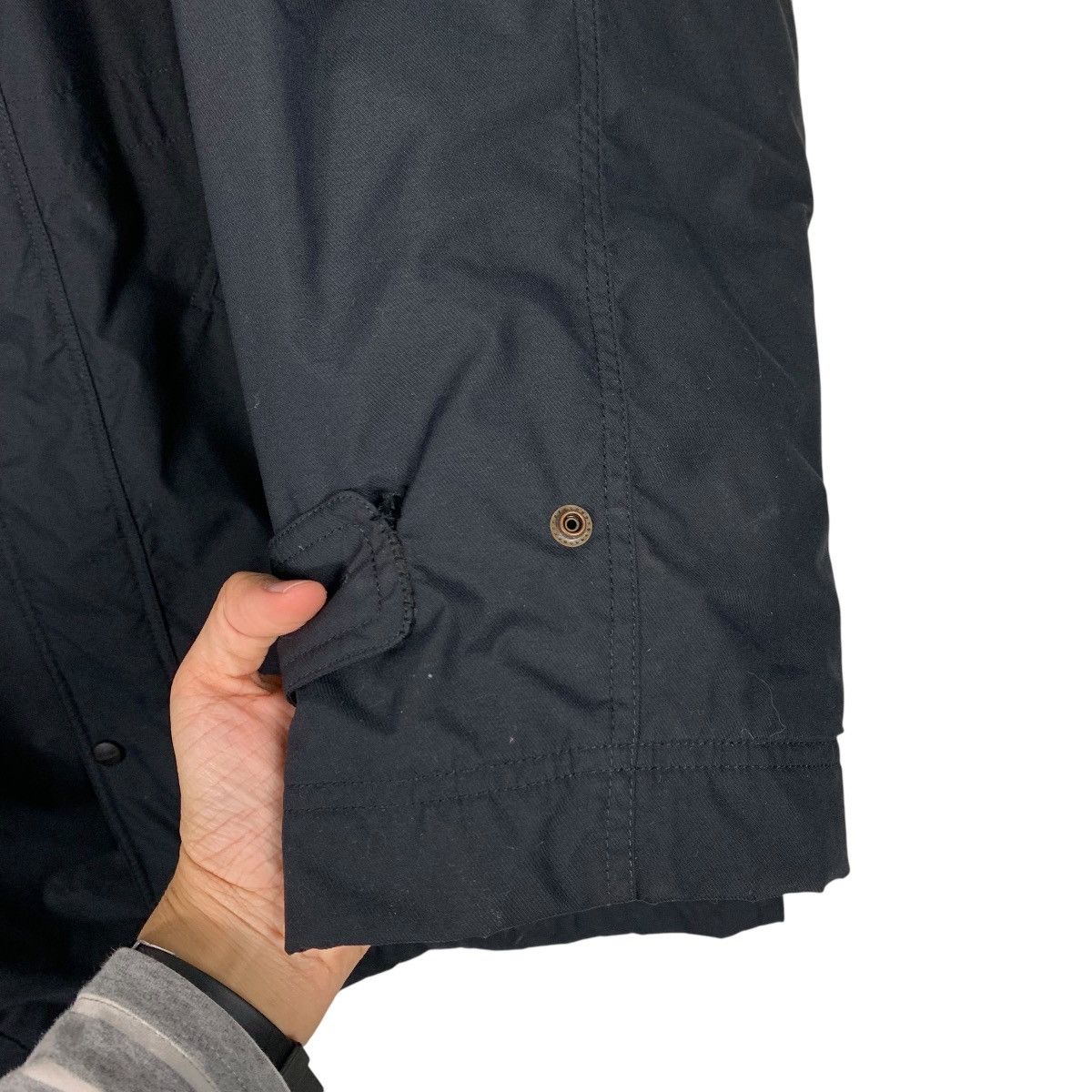 Nike Vintage Nike Swoosh Hooded Long Jacket Size US L / EU 52-54 / 3 - 14 Thumbnail