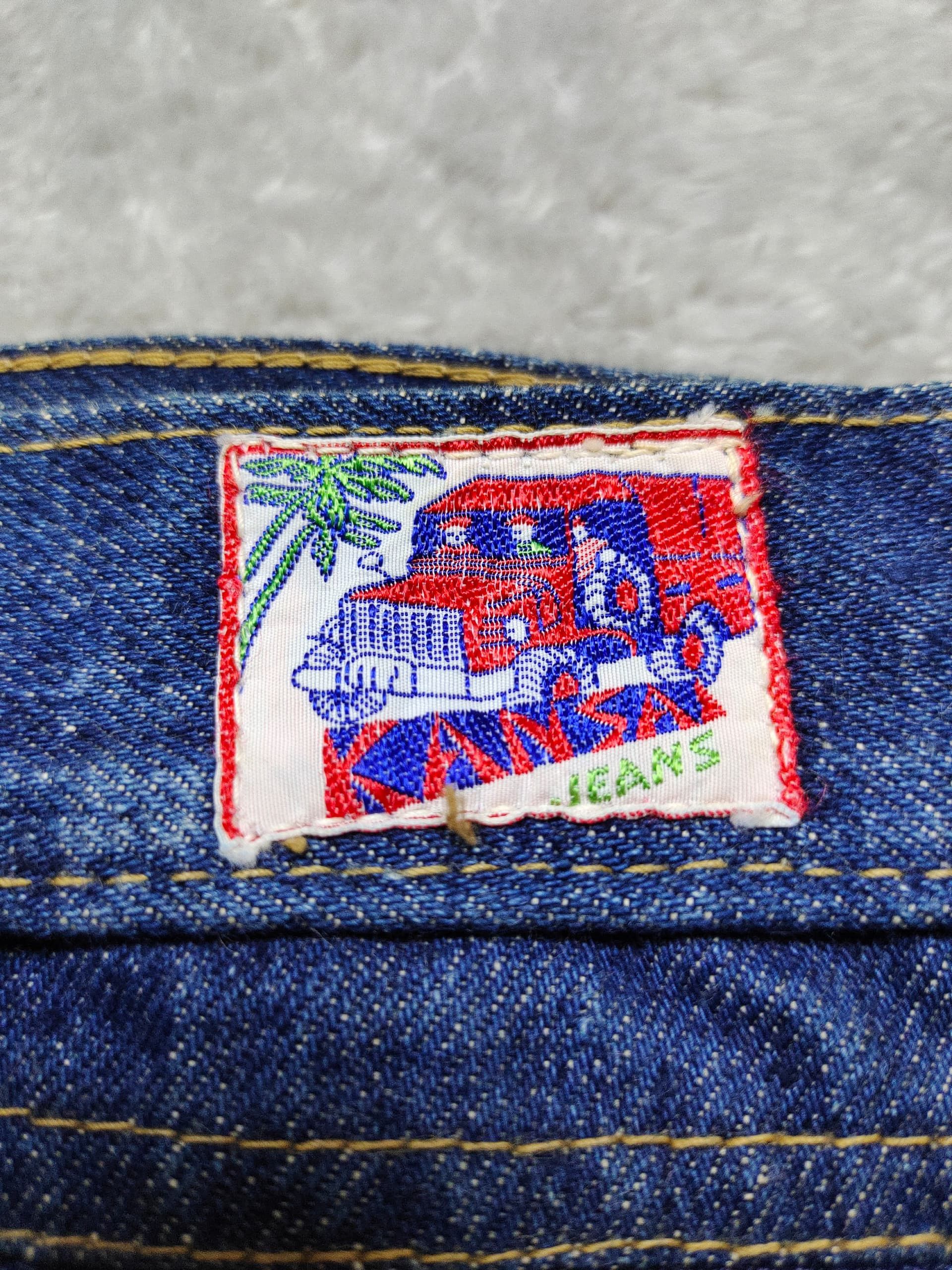 Kansai Yamamoto RARE VINTAGE KANSAI YAMAMOTO KANSAI JEANS PANTS Size 28" / US 6 / IT 42 - 10 Thumbnail