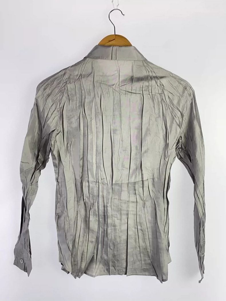 Issey Miyake Issey Miyake Ruffled bow pleated top Size L / US 10 / IT 46 - 2 Thumbnail
